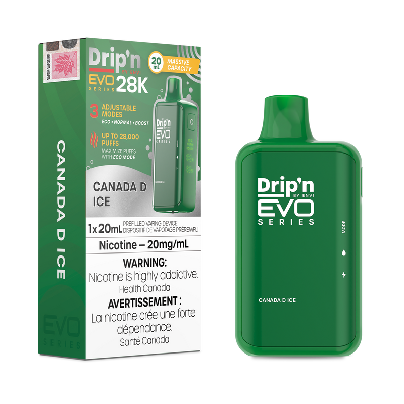 Drip'n by Envi EVO Series 28K Disposable (Provincial Excise Product)