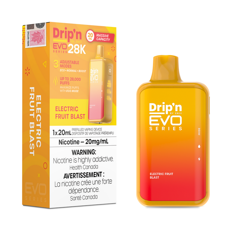 Drip'n by Envi EVO Series 28K Disposable (Provincial Excise Product)