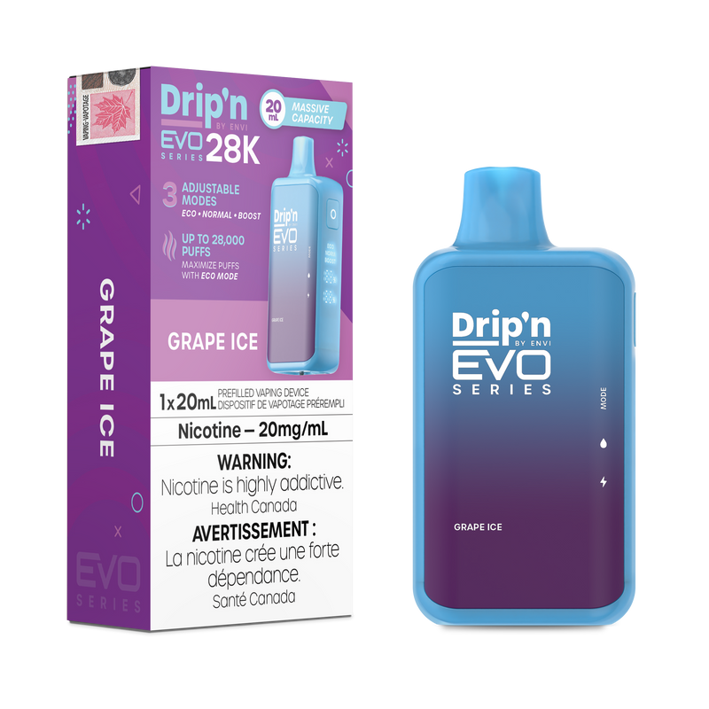 Drip'n by Envi EVO Series 28K Disposable (Provincial Excise Product)