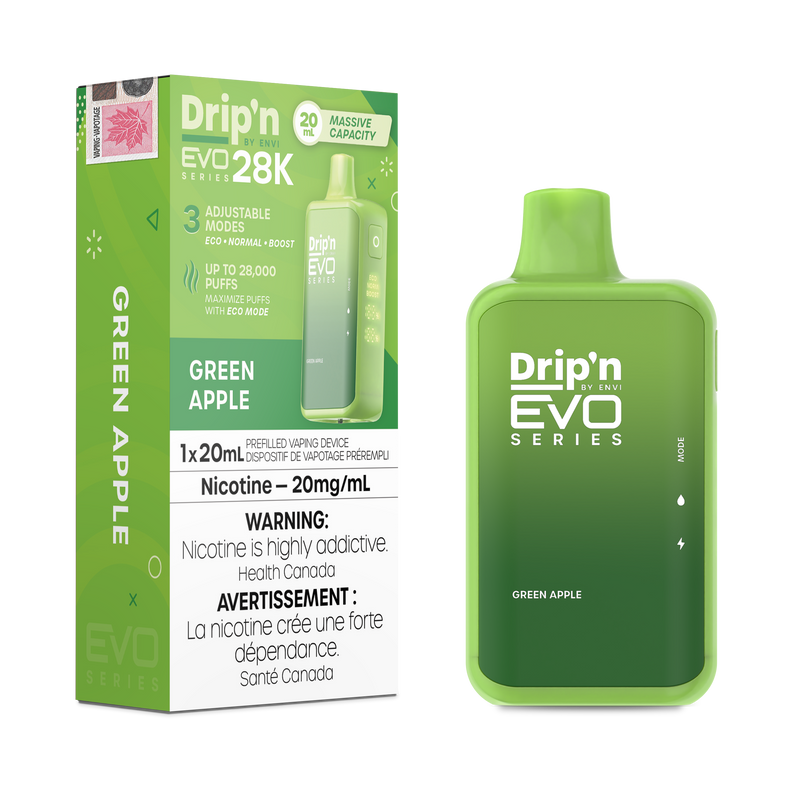 Drip'n by Envi EVO Series 28K Disposable (Provincial Excise Product)