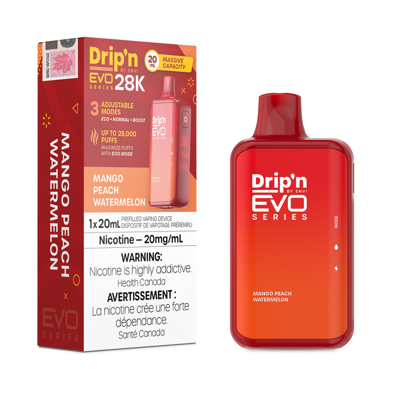 Drip'n by Envi EVO Series 28K Disposable (Provincial Excise Product)