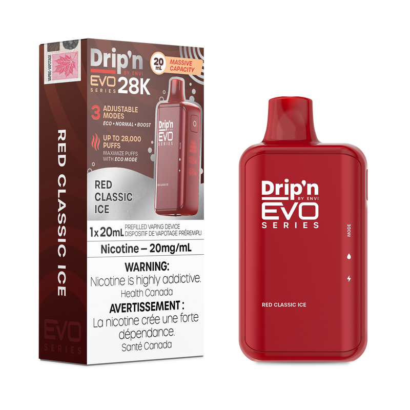 Drip'n by Envi EVO Series 28K Disposable (Provincial Excise Product)