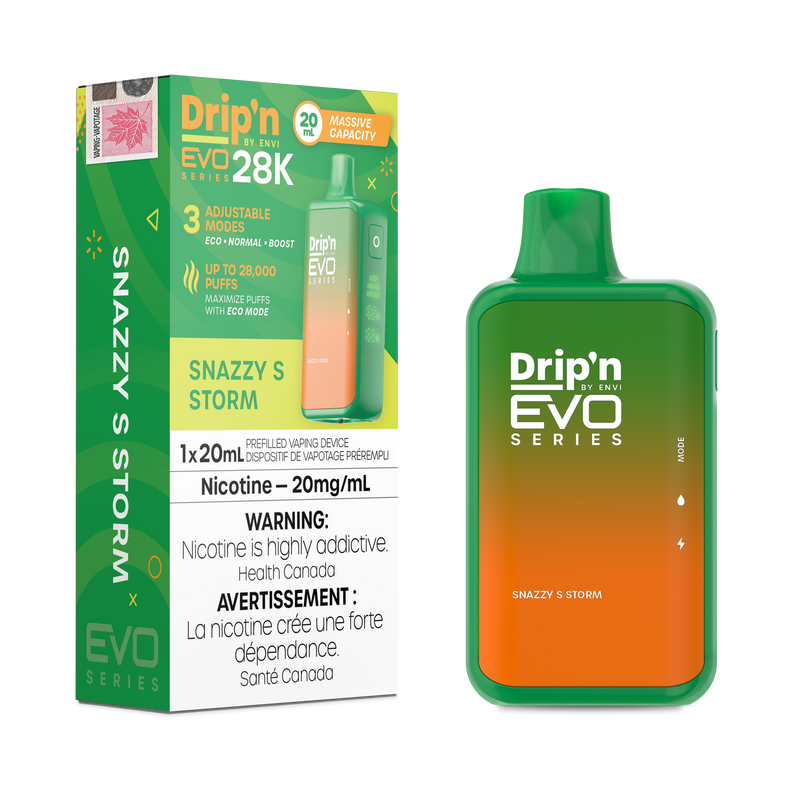 Drip'n by Envi EVO Series 28K Disposable (Provincial Excise Product)