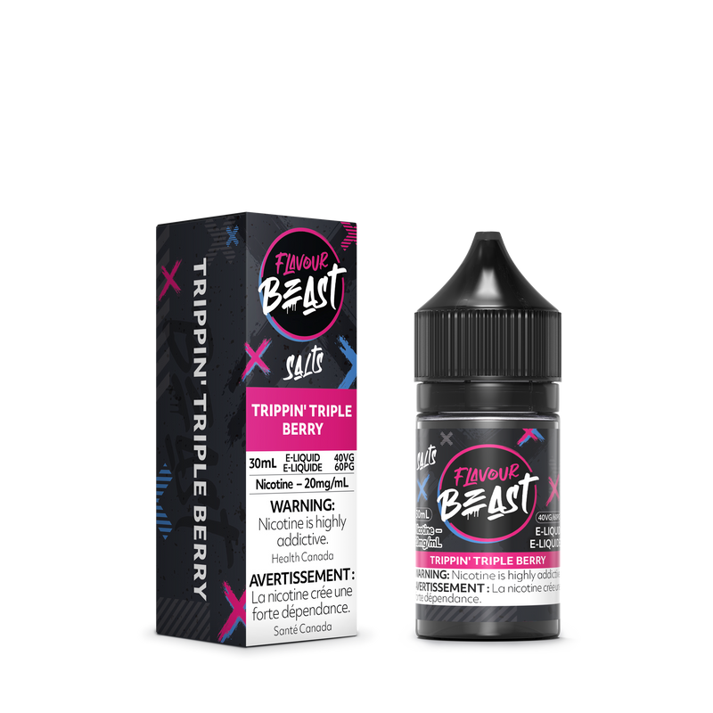 Flavour Beast E-Liquid- Trippin' Triple Berry Nic Salt